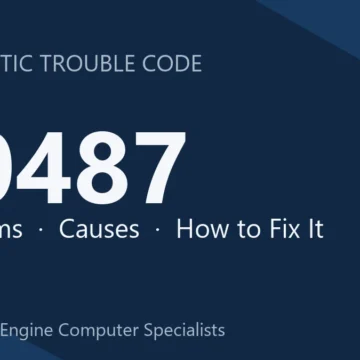 P0487 Code Symptoms, Causes, Diagnosis, and Repair Costs Guide