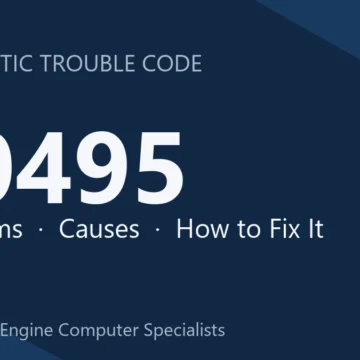P0495 Code Symptoms, Causes, Diagnosis and Repair Guide Step‑by‑Step