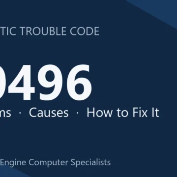 P0496 Code Symptoms, Causes, Diagnosis & Comprehensive Repair Guide