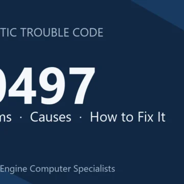 P0497 Code Symptoms, Causes, and Repair Cost Overview for Drivers