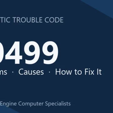 P0499 Code Symptoms, Causes, Diagnosis, Repair & Cost Guide Info
