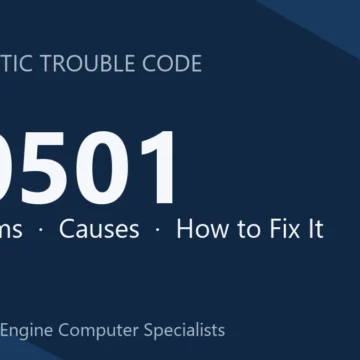 P0501 Code Symptoms, Causes, Diagnosis and Repair Guide – Details