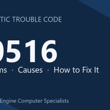 P0516 Code Symptoms, Causes, Diagnosis & Repair Costs Guide Overview