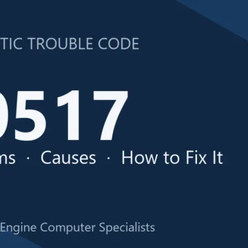 P0517 Code Symptoms, Causes, Diagnosis & Repair Guide, Module Options