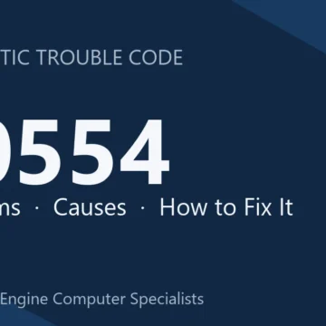 P0554 Code Symptoms, Diagnosis, Safety Risks & Repair Costs Guide