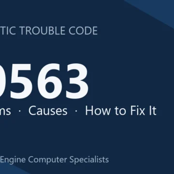 P0563 Code Symptoms, Causes, Diagnosis & Full Repair Guide DIY