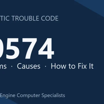 P0574 Code Symptoms, Causes, Diagnosis & Repair Procedure Guide
