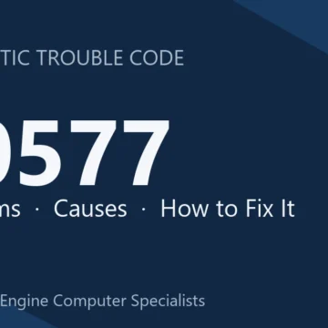 P0577 Code Symptoms, Causes, Diagnosis & Repair Guide – Step by Step