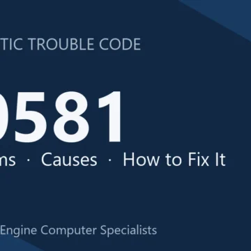 P0581 Code Symptoms, Causes, Diagnosis and Repair Costs Guide