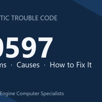 P0597 Code Symptoms, Causes, Repair Steps & Cost Overview Guide