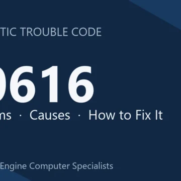 P0616 Code Symptoms, Causes, and Repair Cost Overview and Fix Tips