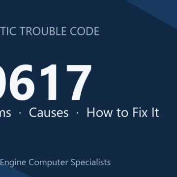 P0617 Code Symptoms, Causes, Diagnosis and Repair Costs Guide