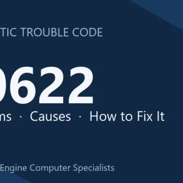 P0622 Code Symptoms, Causes, Diagnosis and Repair Guide Tips