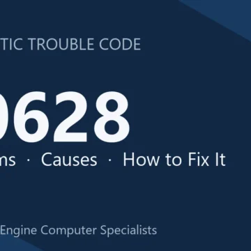 P0628 Code Symptoms, Causes, Diagnosis & Repair Complete Guide