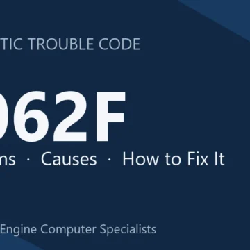 P062F Code: Internal Control Module EEPROM Memory Error Explained