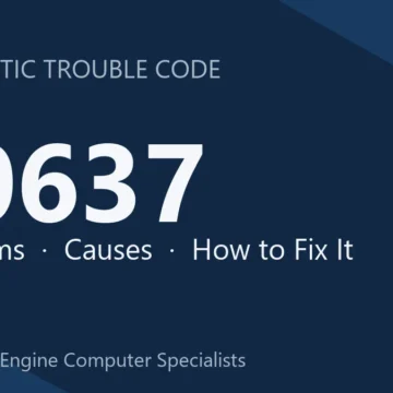 P0637 Code Symptoms, Causes, Diagnosis, Costs & Repair Guide