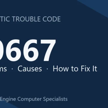 P0667 Code Symptoms, Causes, Diagnosis & Repair Cost Overview