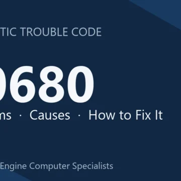P0680 Code Symptoms, Causes, Diagnosis & Repair Step-by-Step Guide