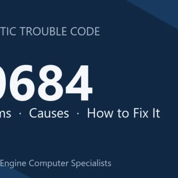 P0684 Code Symptoms, Causes, Diagnosis & Repair & Reprogramming Guide