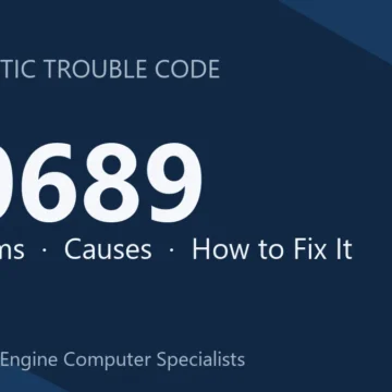 P0689 Code Symptoms, Causes, Diagnosis and Repair Comprehensive Guide