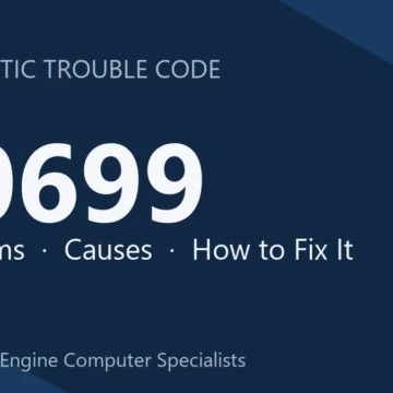 P0699 Code Symptoms, Causes, Diagnostic Process & Repair Costs