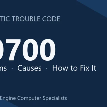 P0700 Code Symptoms, Causes, Diagnosis, Repair & Reprogramming