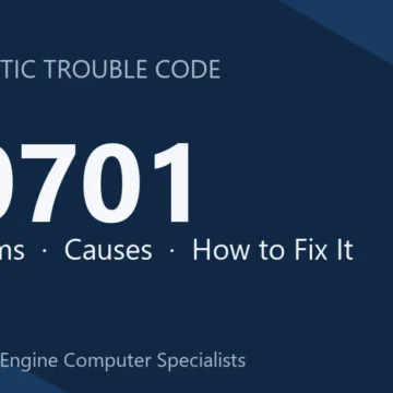 P0701 Code Symptoms, Causes, Diagnosis, Repair & Reprogramming Costs