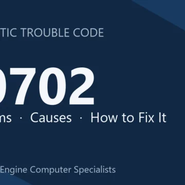 P0702 Code Symptoms, Causes, Diagnosis & Repair Guide, Programming