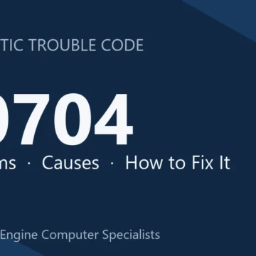 P0704 Code Symptoms, Causes, Diagnosis & Repair Guide, Cost Estimate