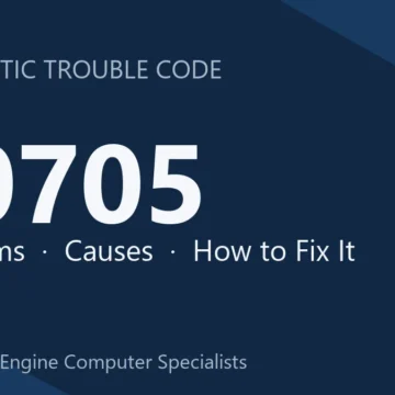 P0705 Code Symptoms, Causes, Diagnostic Steps & Repair Costs