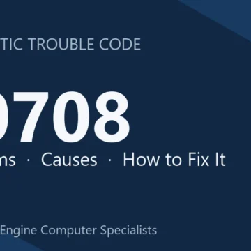 P0708 Code Symptoms, Causes, Diagnosis & Estimated Repair Costs Guide