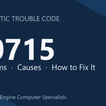P0715 Code Symptoms, Causes, Diagnosis & Repair & Replacement Guide