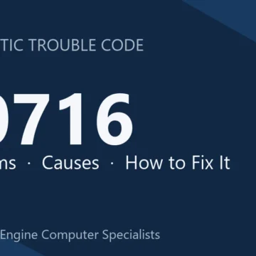 P0716 Code Diagnosis, Common Symptoms, Causes & Repair Cost Guide