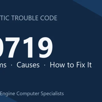 P0719 Code Symptoms, Causes, Diagnosis, Cost & DIY Fixes Guide