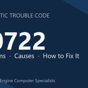 P0722 Code Symptoms, Causes, Diagnosis & Repair Guide Step-by-Step
