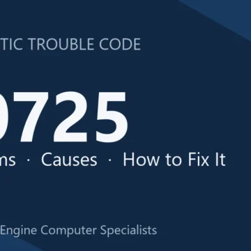 P0725 Code Symptoms, Causes, Diagnosis, and Repair Cost Overview