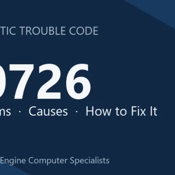 P0726 Code Symptoms, Causes, Diagnosis and Repair Guide Steps