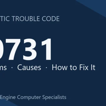 P0731 Code Symptoms, Causes, Diagnosis & Repair Steps Guide Full