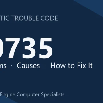 P0735 Code Symptoms, Causes, Diagnosis, Repair & Cost Overview