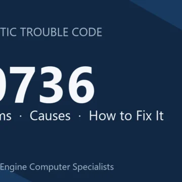 P0736 Code: Symptoms, Causes, Diagnosis & Repair Guide and Cost