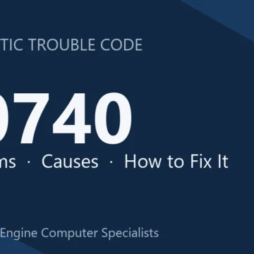 P0740 Code Symptoms, Causes, Diagnostic Guide & Repair Steps