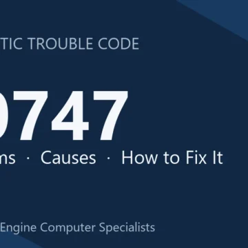 P0747 Code Symptoms, Causes, and Repair Procedures Guide DIY