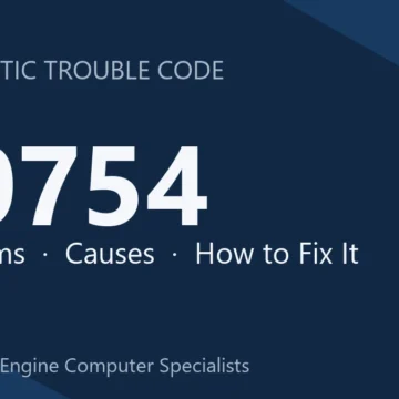 P0754 Code Symptoms, Causes, Diagnostic Steps & Cost Repair Guide