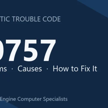 P0757 Code Symptoms, Causes, Diagnosis and Repair Guide Step-by-Step