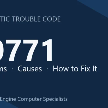 P0771 Code Symptoms, Causes, Diagnosis & Repair Costs, Labor