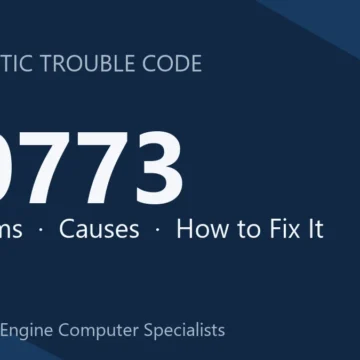 P0773 Code Symptoms, Causes, Diagnosis & Repair Guide Procedures