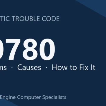 P0780 Code Symptoms, Causes, Diagnosis and Complete Repair Guide