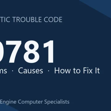 P0781 Code Symptoms, Causes, Repair Steps and Cost Guide Overview