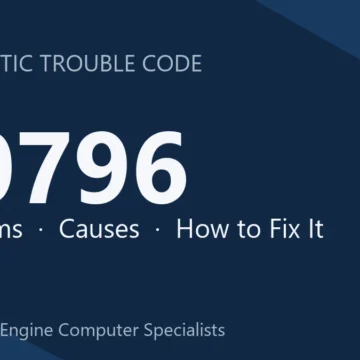 P0796 Code Symptoms, Causes, Diagnosis & Complete Repair Guide