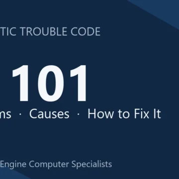 P1101 Code Symptoms, Causes, Diagnosis, Repair & Cost Overview